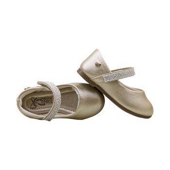 Sapatilha-Dourado-Kids-Strass-|-Klin-Tamanho--27---Cor--DOURADO-0